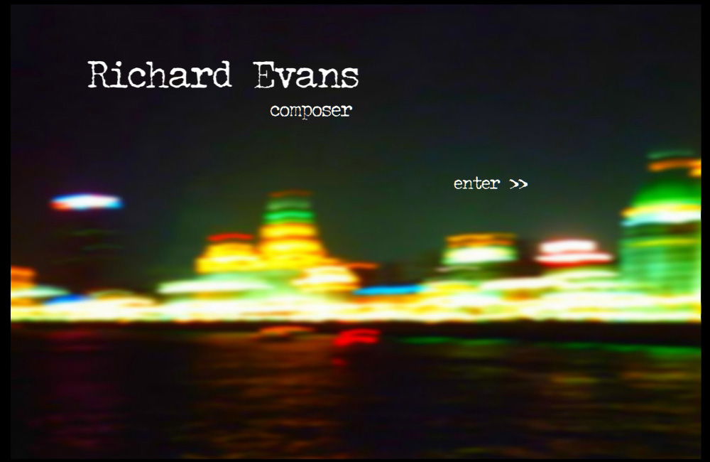 Richard Evans Music - enter